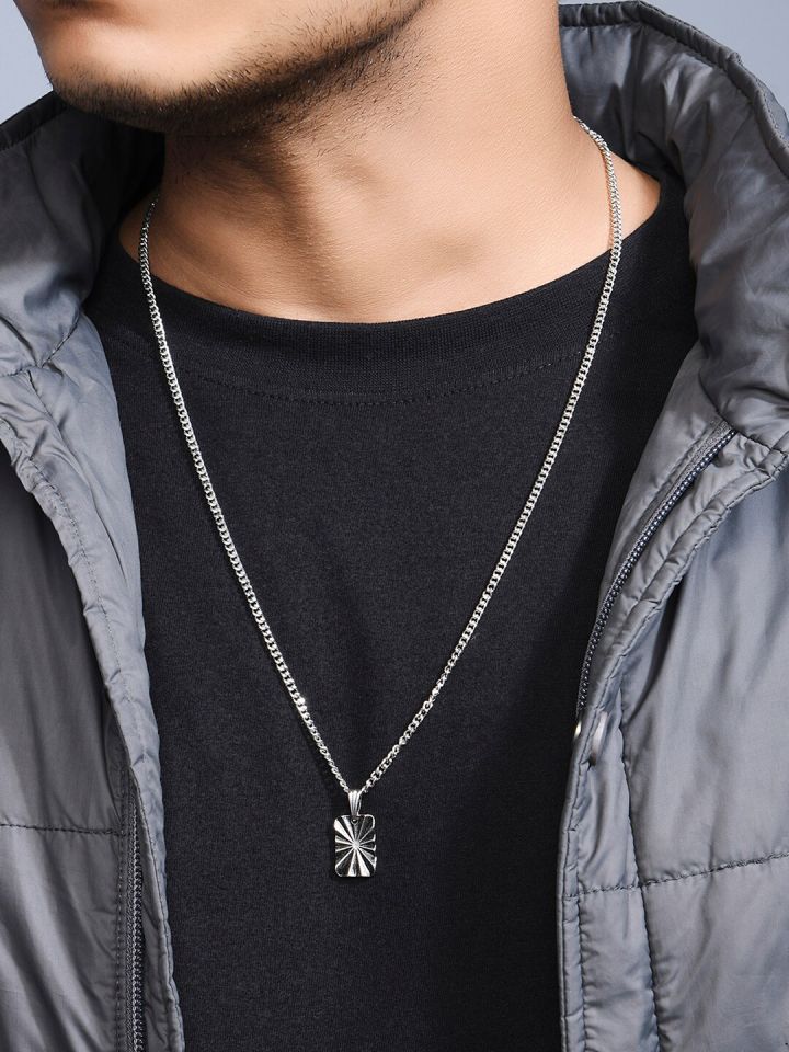Silver coated deals chains