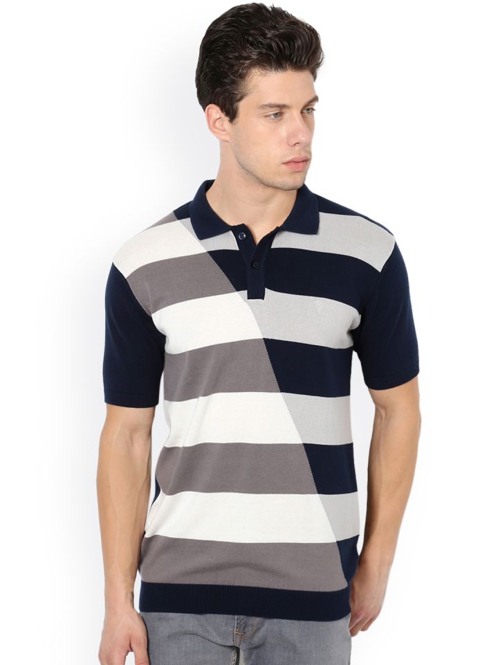 van heusen t shirts myntra