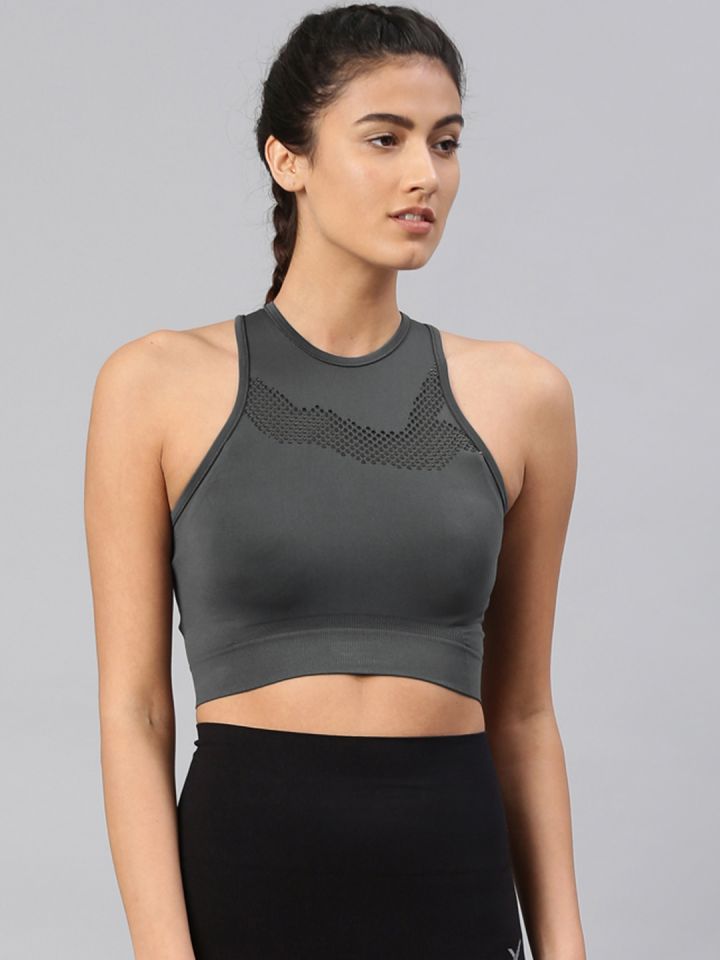HRX on X: Pick & choose your favourite HRX Sports Bras only at the Big  Fashion Festival on @myntra Buy now:  The HRX  Charcoal grey solid full-coverage Sports bra comes with