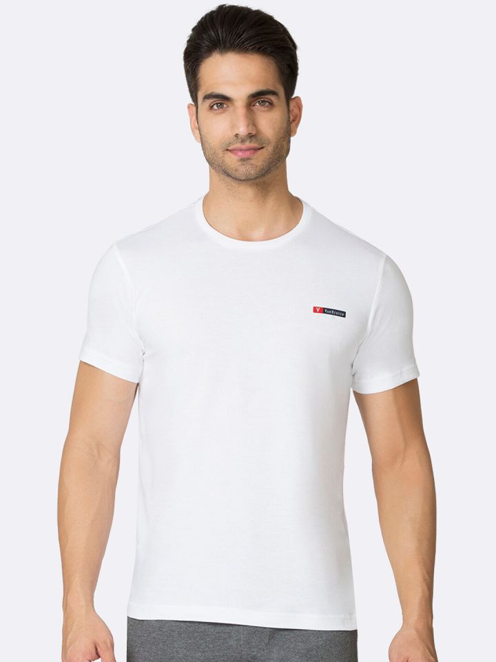 Buy Van Heusen Men Crew Neck Short Sleeve T Shirt Lounge Tshirts