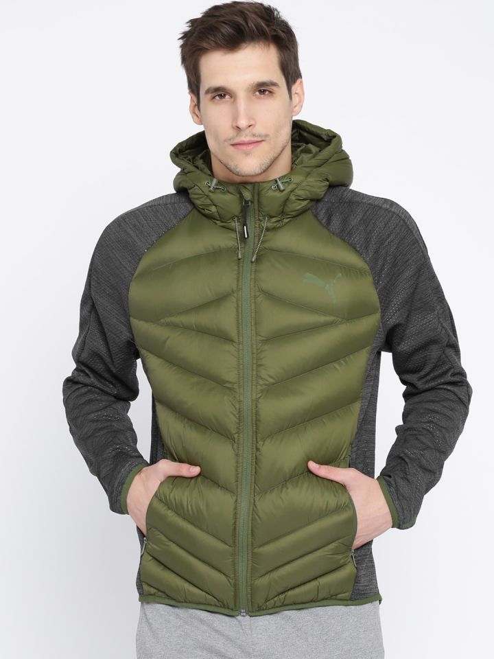 Puma hybrid padded jacket top