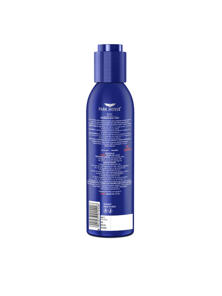 Park avenue 2025 epic body fragrance