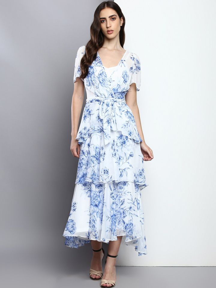 Calvin Klein Jeans Floral Maxi Dress