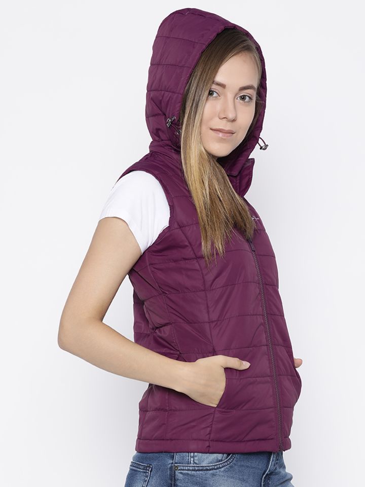 Purple Women Jackets Pepe Jeans - Buy Purple Women Jackets Pepe Jeans  online in India