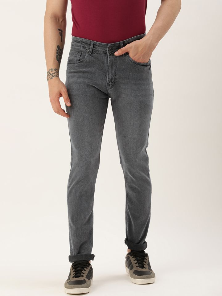 Buy FOREVER 21 Men Light Fade Mid Rise Stretchable Jeans Jeans