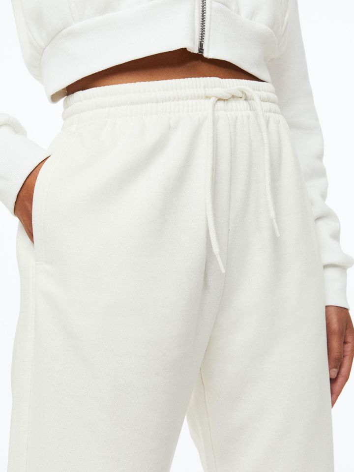 White top joggers h&m