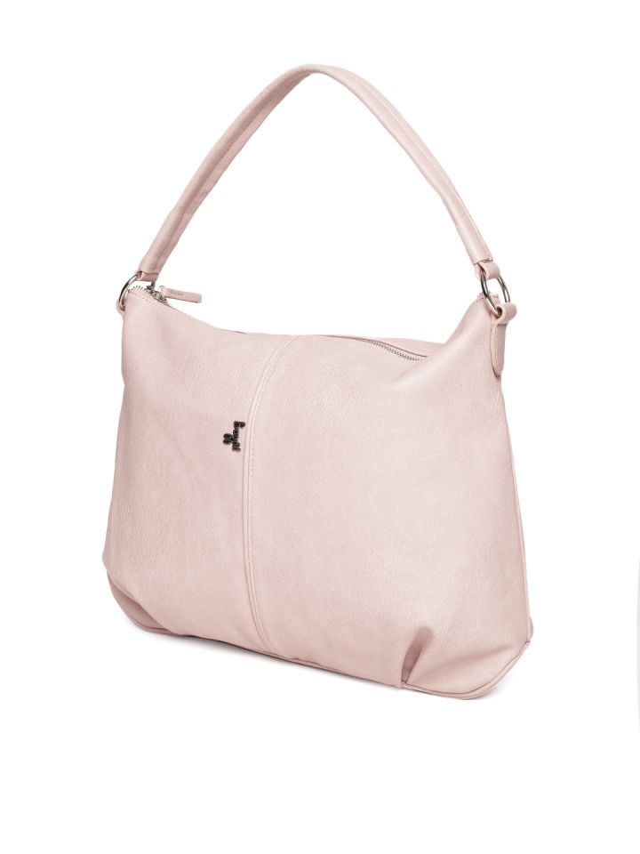 Buy Baggit Pink Solid Shoulder Bag Handbags for Women 2146481
