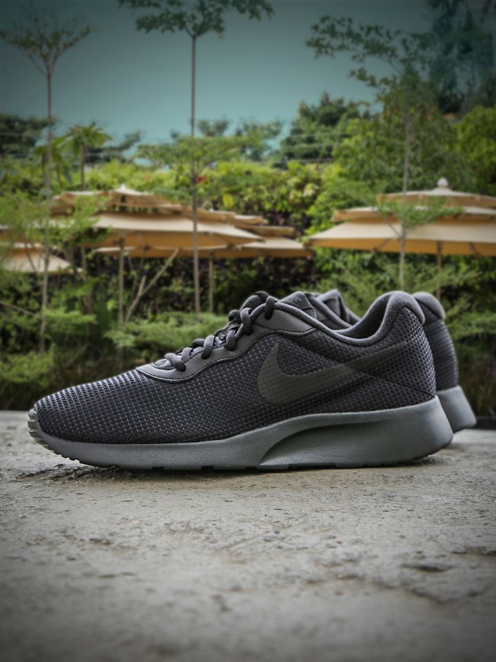 Buy Nike Men Charcoal Grey TANJUN SE Sneakers Casual Shoes