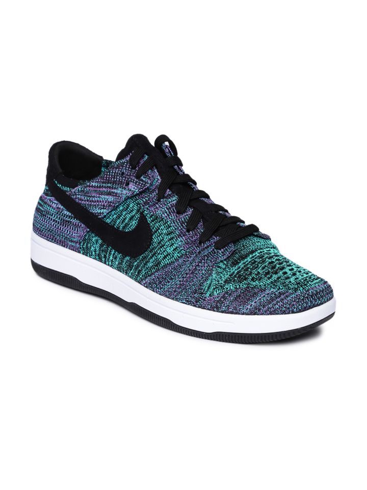 Nike dunk flyknit chlorine hot sale blue