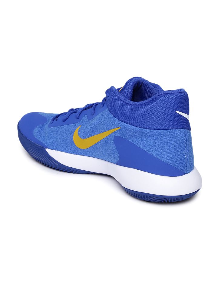 Nike Men Blue Textile Mid Top NBA KEVIN DURANT TREY 5 V Basketball Shoes