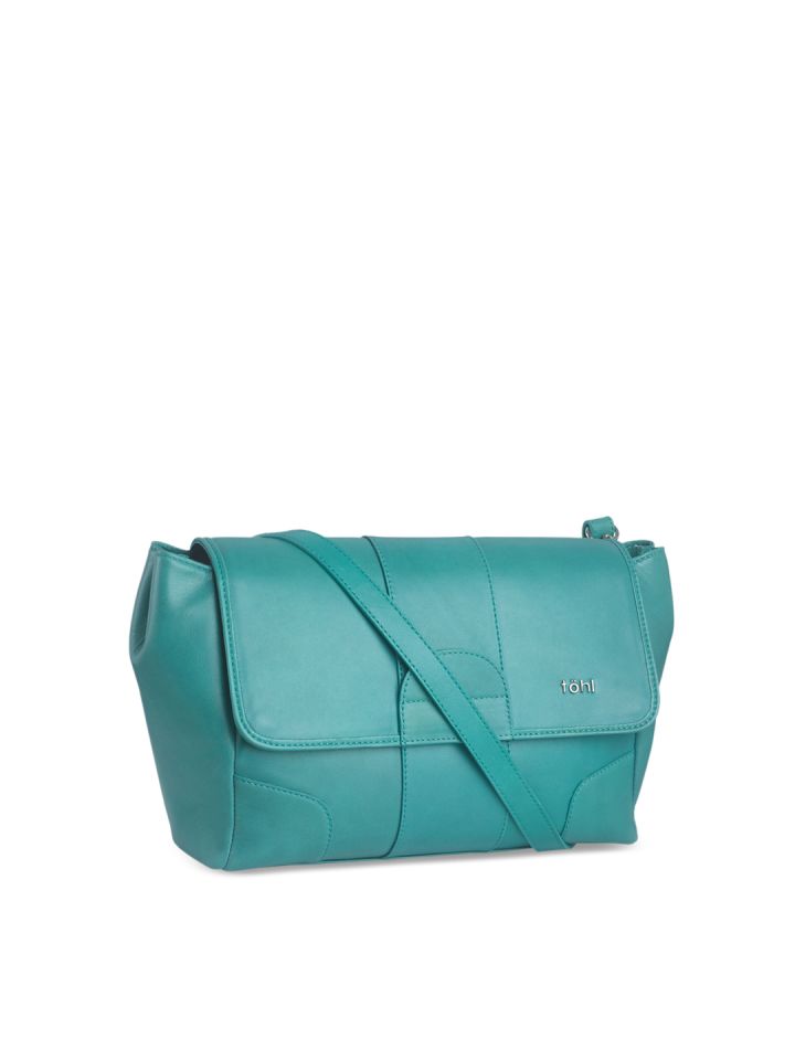 Buy Tohl Green Solid Shoulder Bag Handbags for Women
