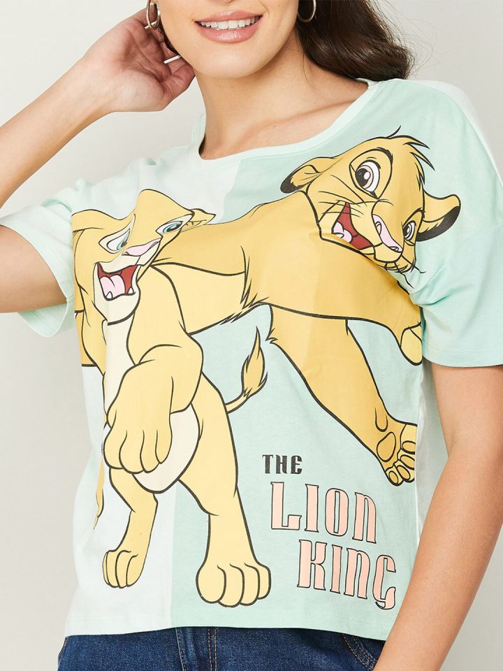 Tee shirt on sale roi lion jennyfer