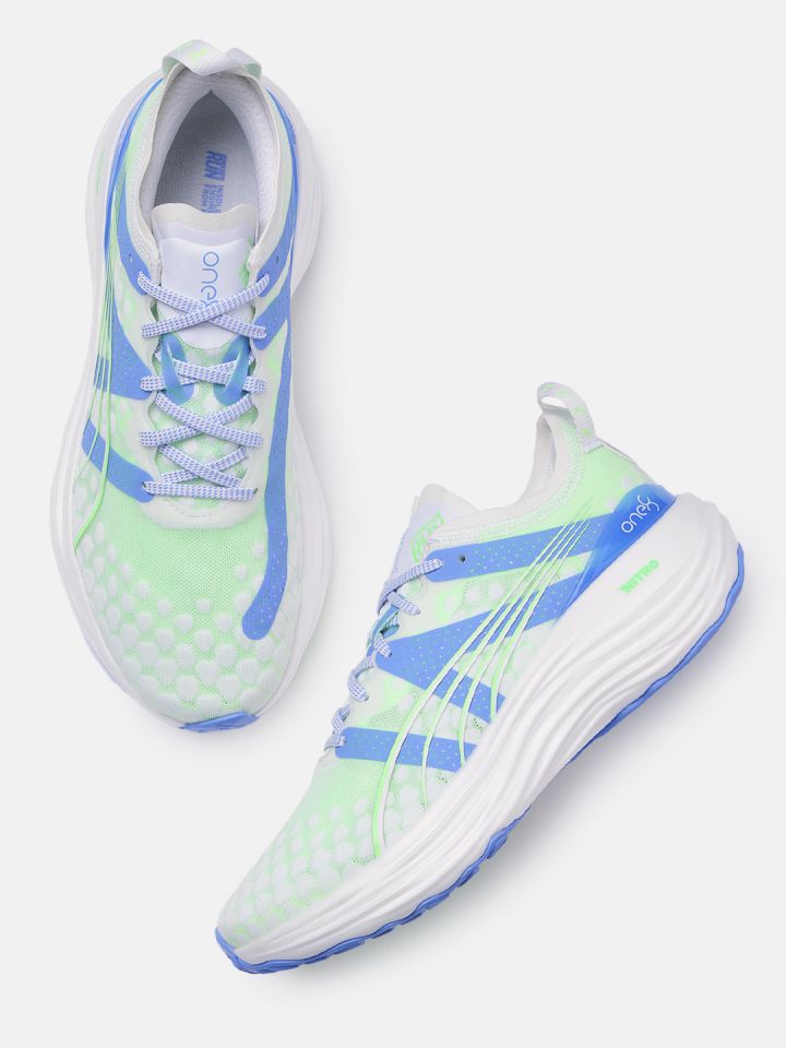 Buy One8 X PUMA Men Textured ForeverRun Nitro Road Running Shoes