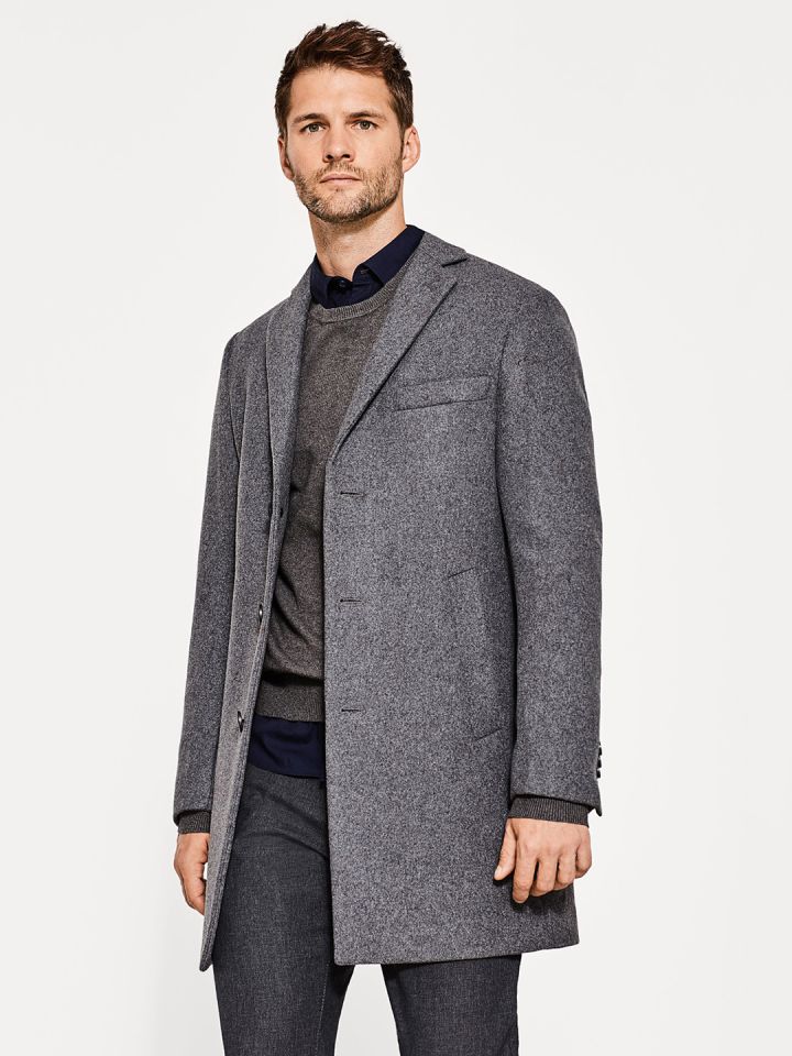 Esprit grey coat top