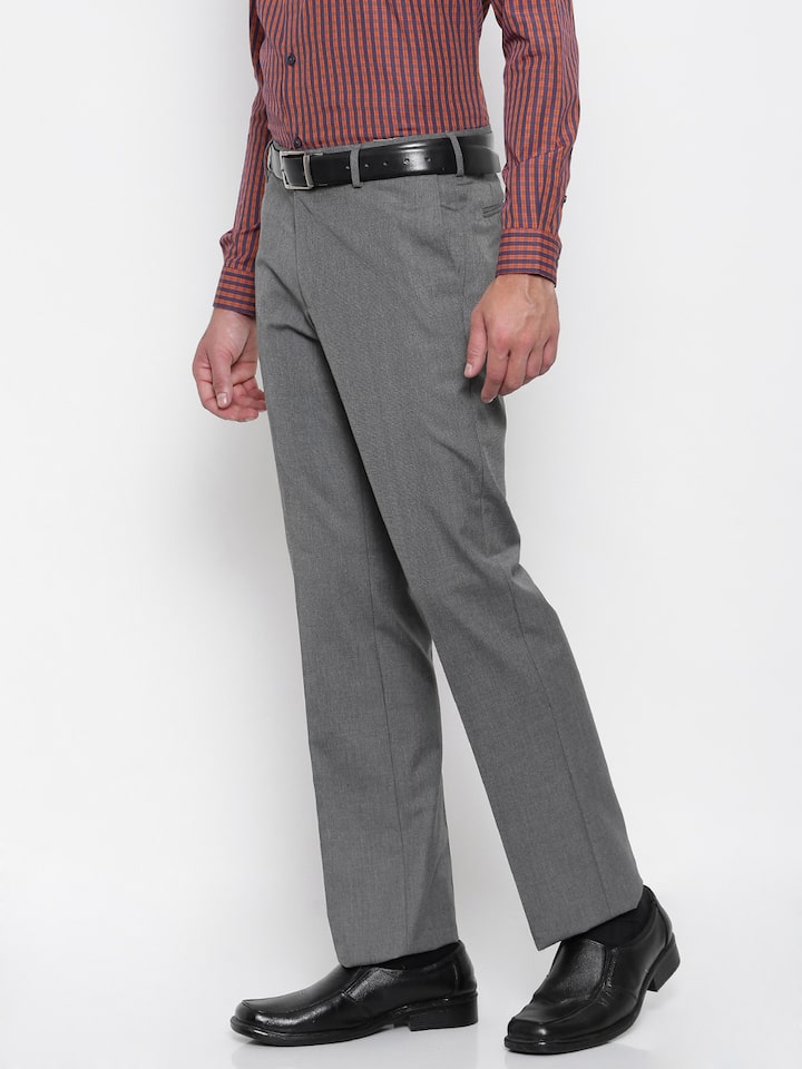 Buy Arrow Slim Fit Autoflex Formal Trousers - NNNOW.com-demhanvico.com.vn