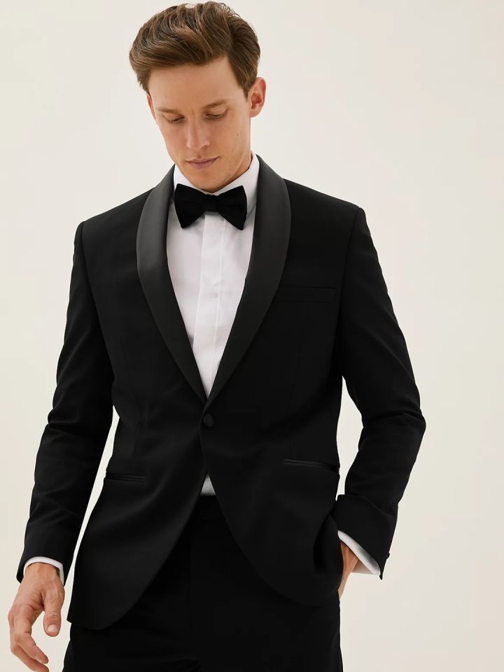 Buy Marks Spencer Men Tuxedo Formal Blazer Blazers for Men