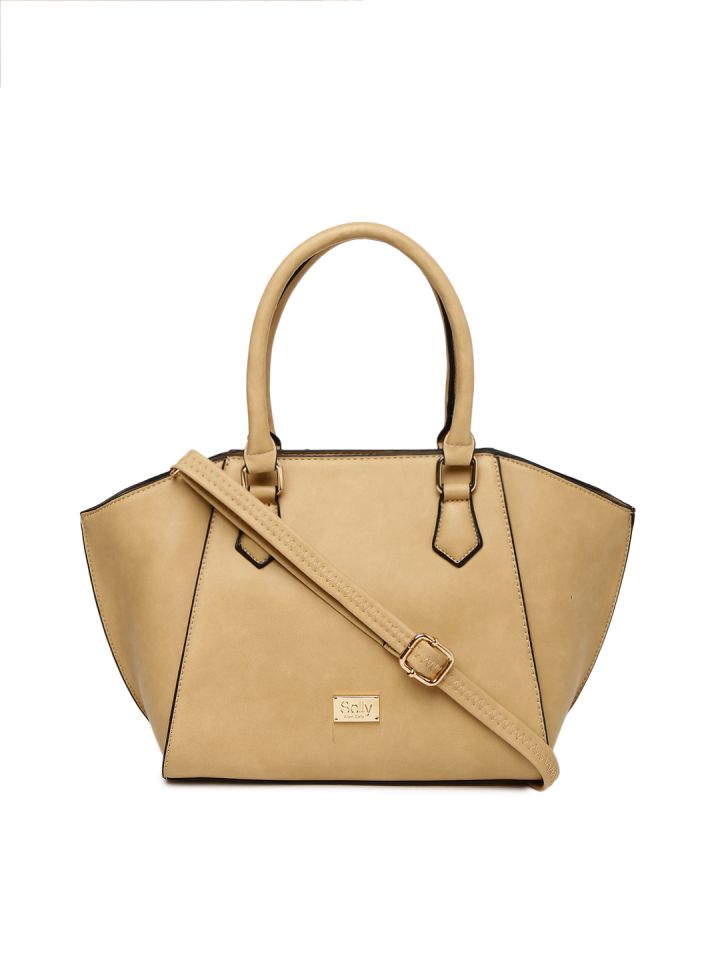 Allen solly pink solid handheld bag sales