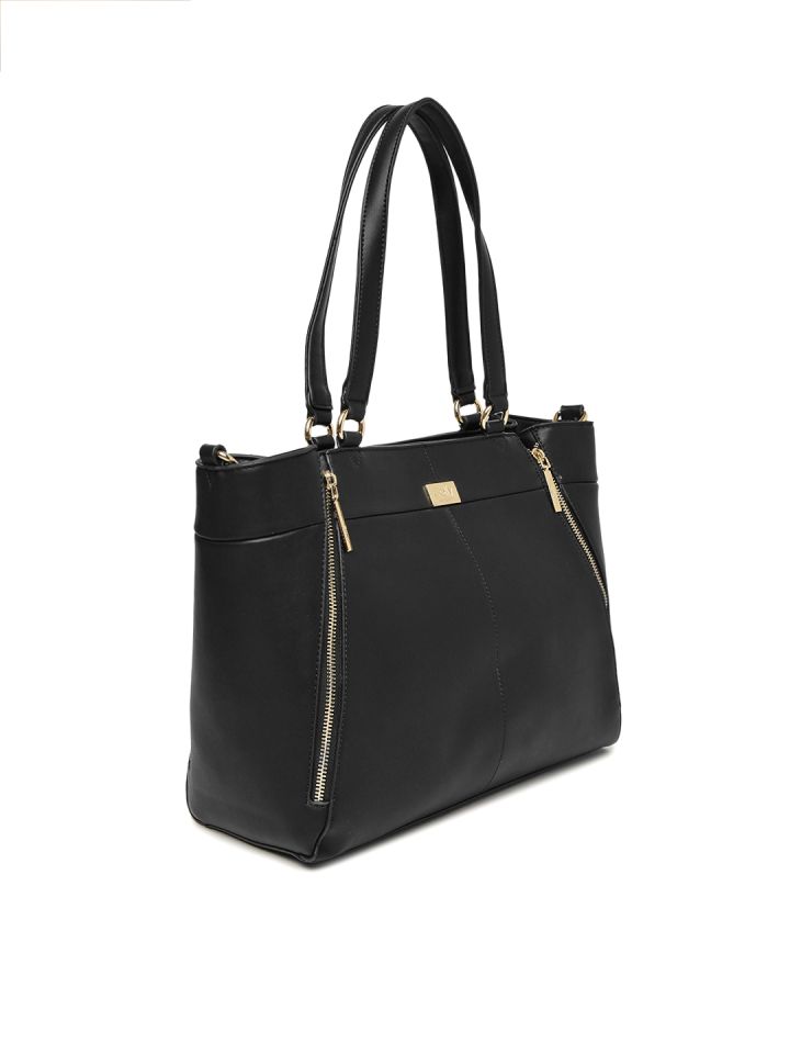 allen solly black handbag