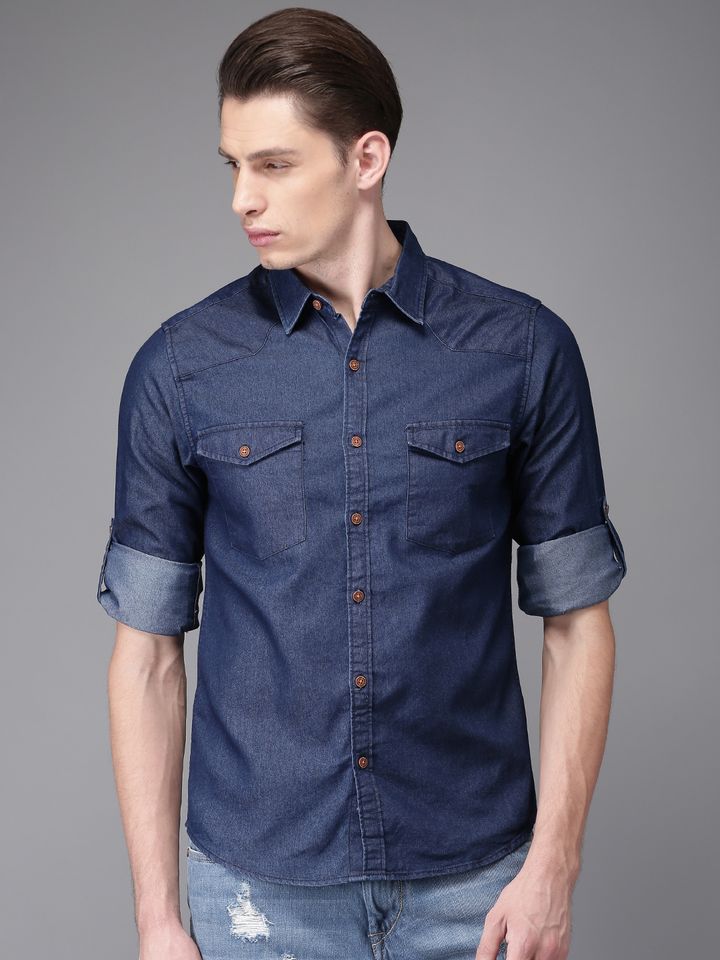 moda rapido denim shirts