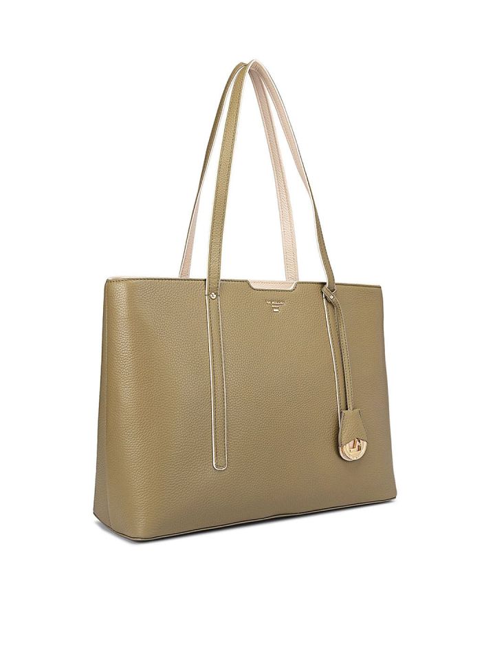 Buy Da Milano Leather Structured Tote Bag Handbags for Women