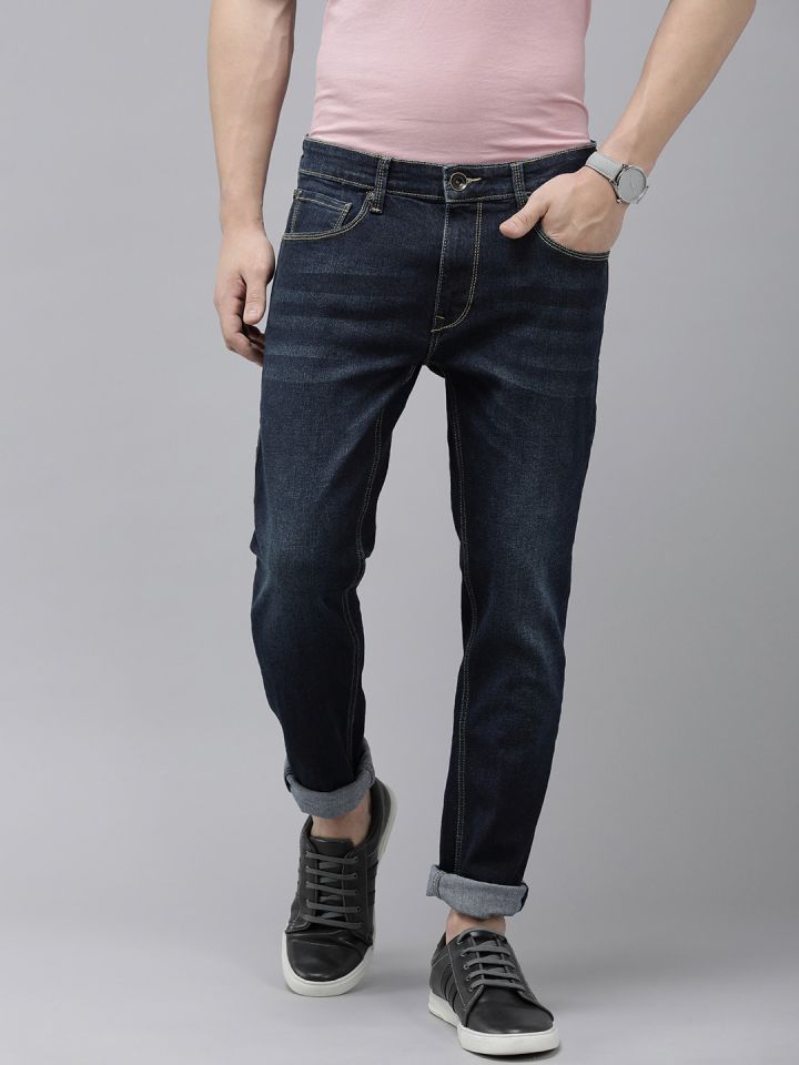 Buy Pepe Jeans Men Tapered Fit Low Rise Light Fade Stretchable