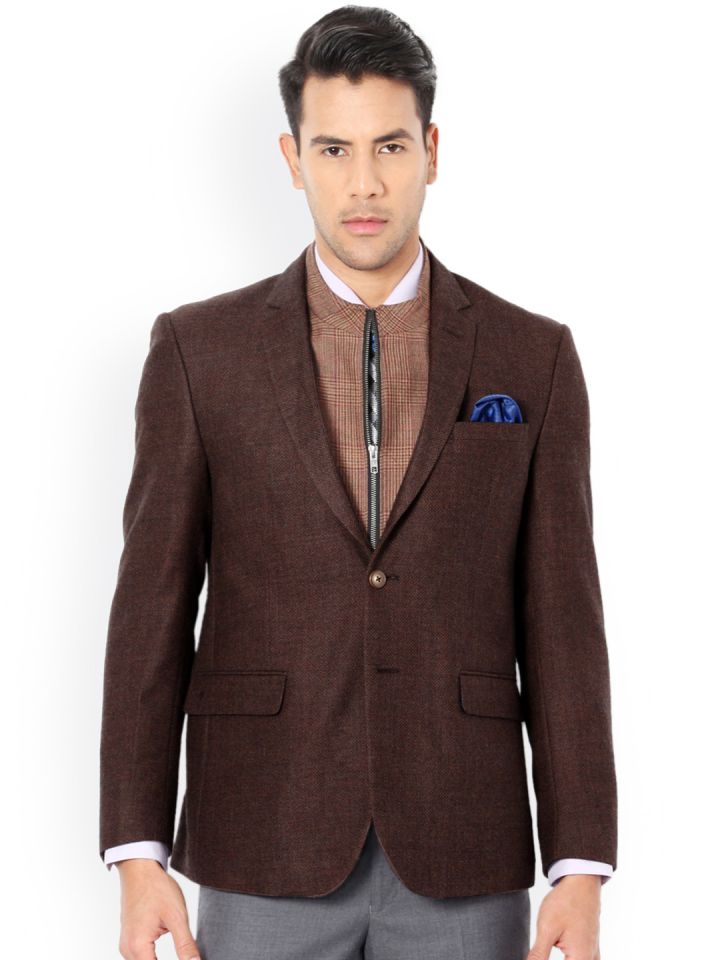 Van heusen blazers myntra top