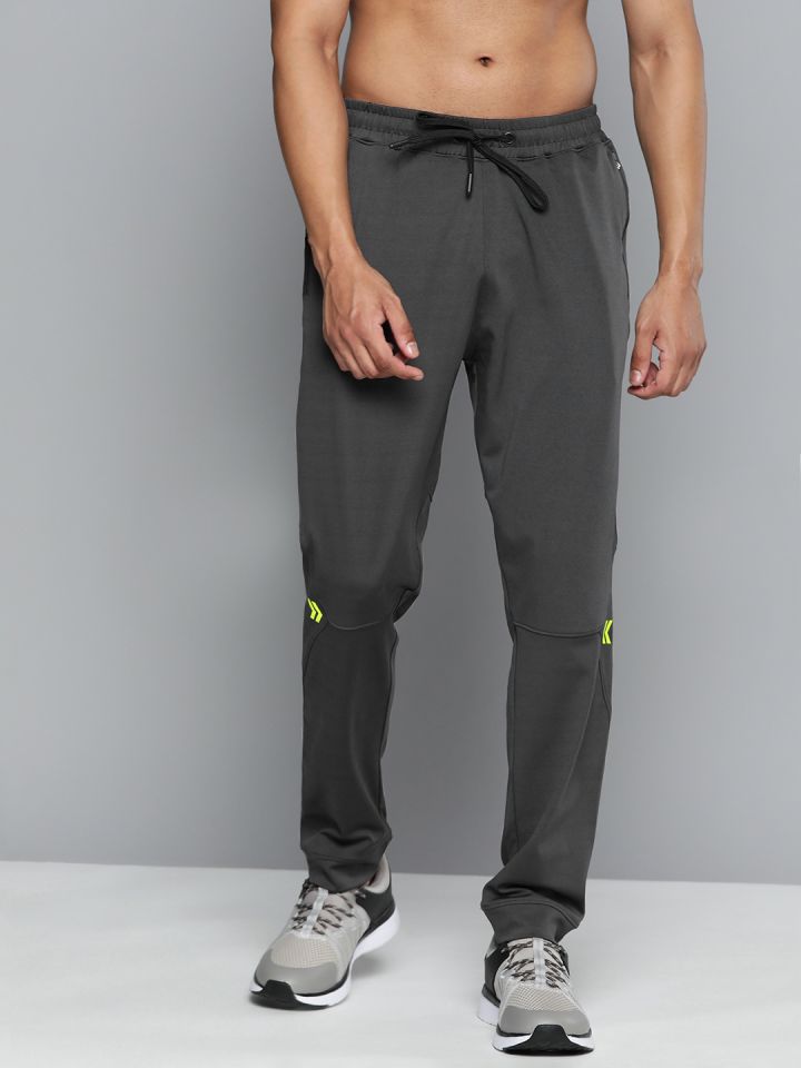 Buy RBX men sportswear fit brand logo training jogger pants grey melange  Online