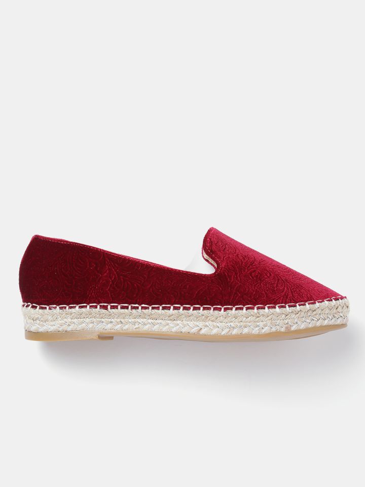 Maroon espadrilles new arrivals