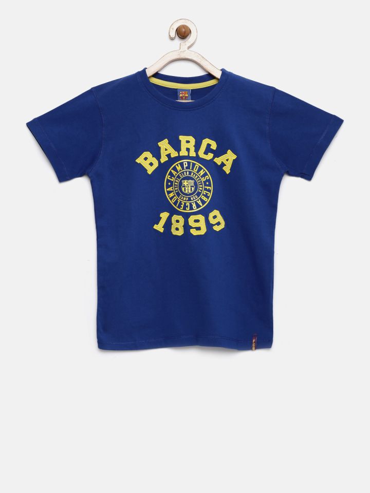 barcelona blue shirt