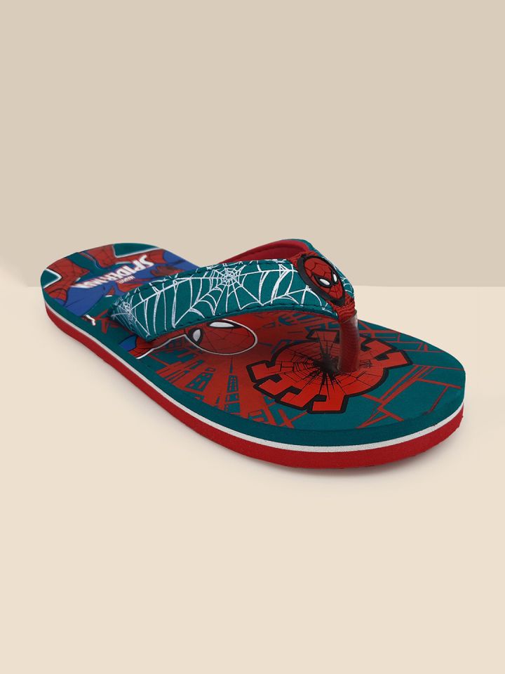 Spider man best sale flip flops