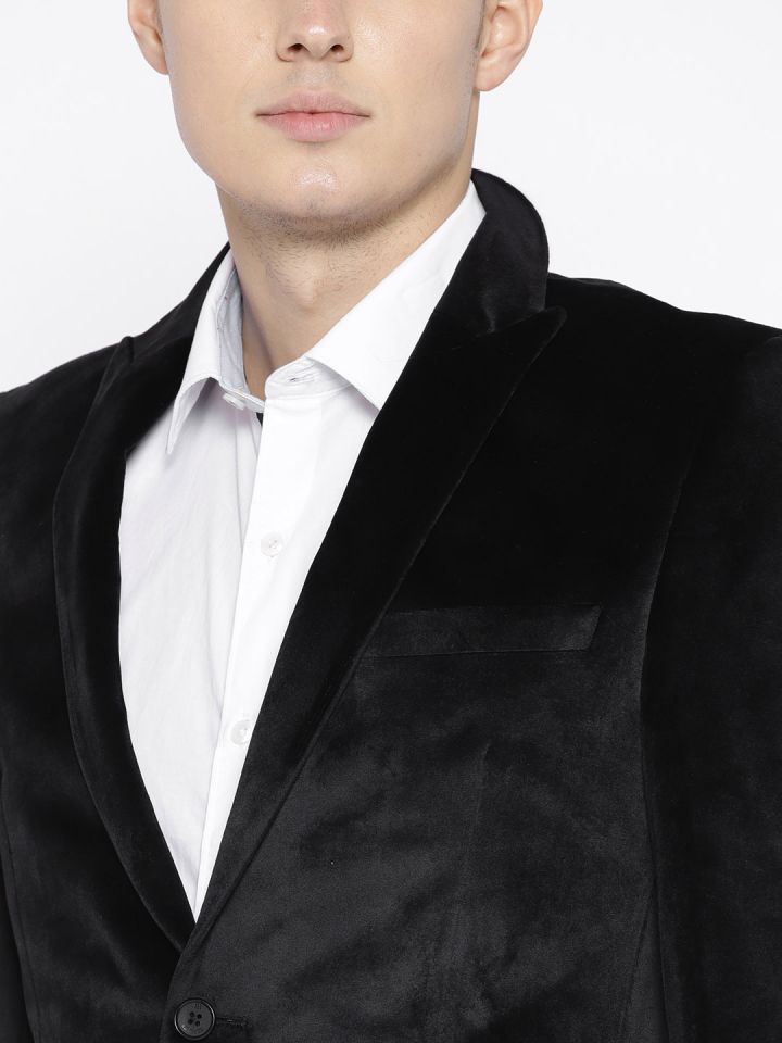 Raymond on sale velvet blazer