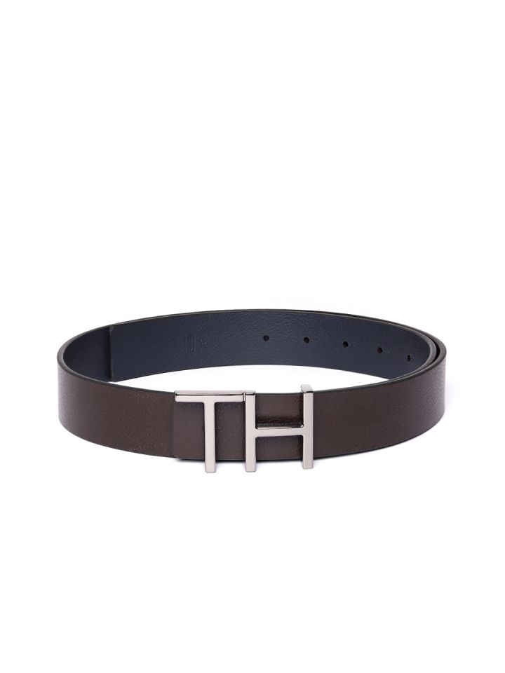 Tommy Hilfiger Men Textured Leather Belt