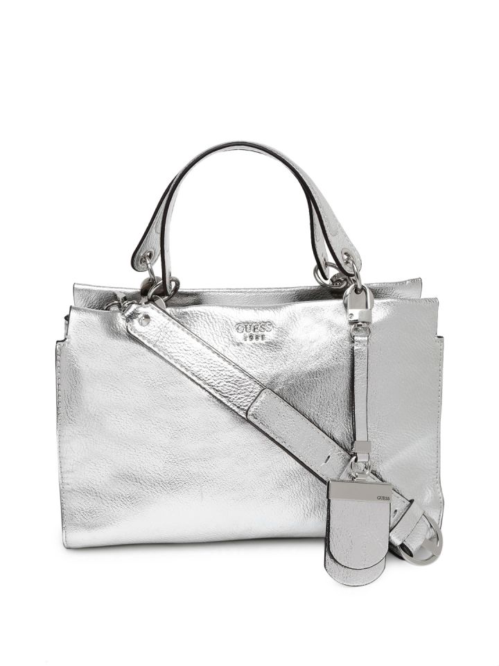 guess silver bag