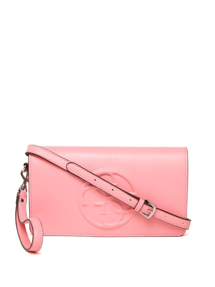 GUESS Pink Solid Sling Bag