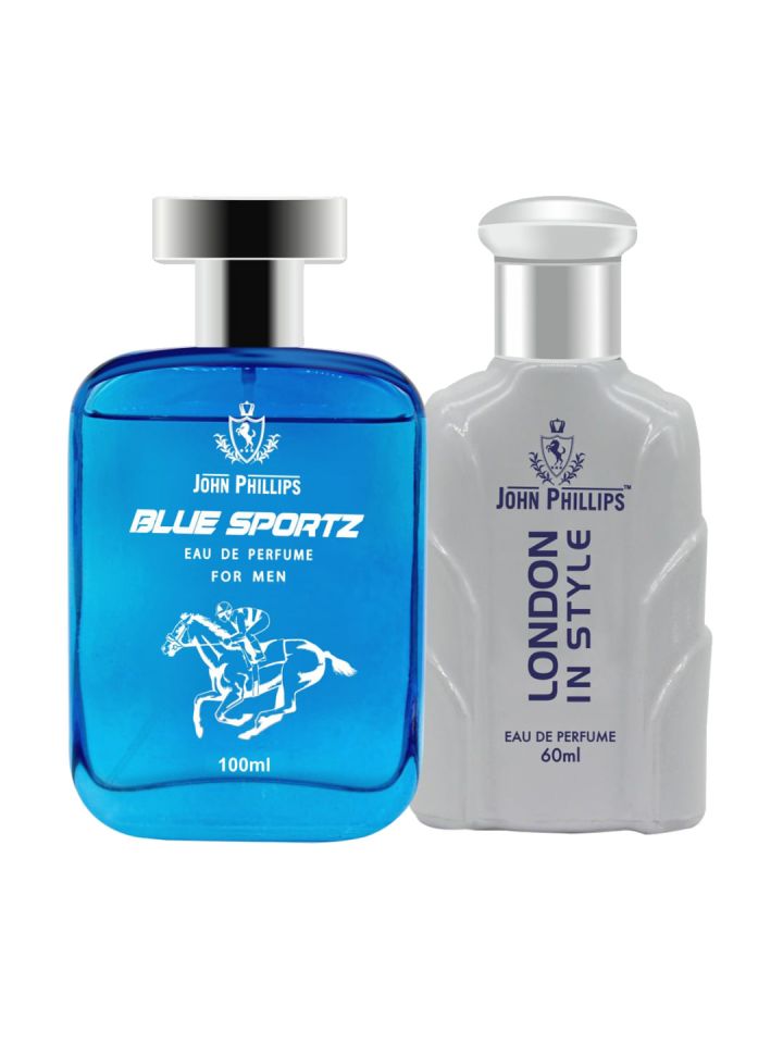 Buy JOHN PHILLIPS Set Of 2 Blue Sportz 100 Ml London In Style 60
