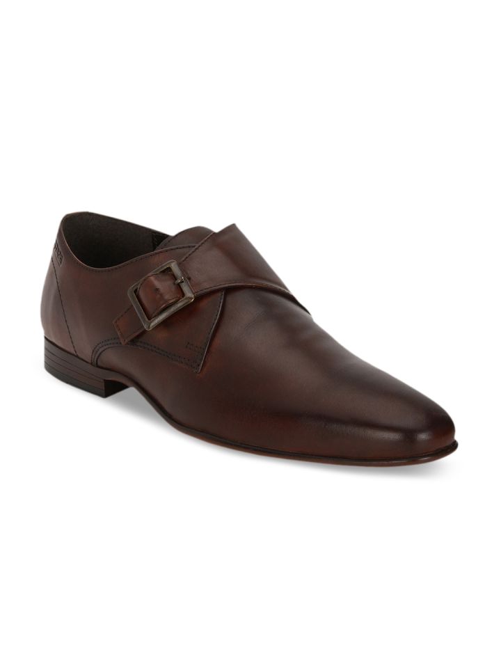 Red tape double sales monk strap shoes