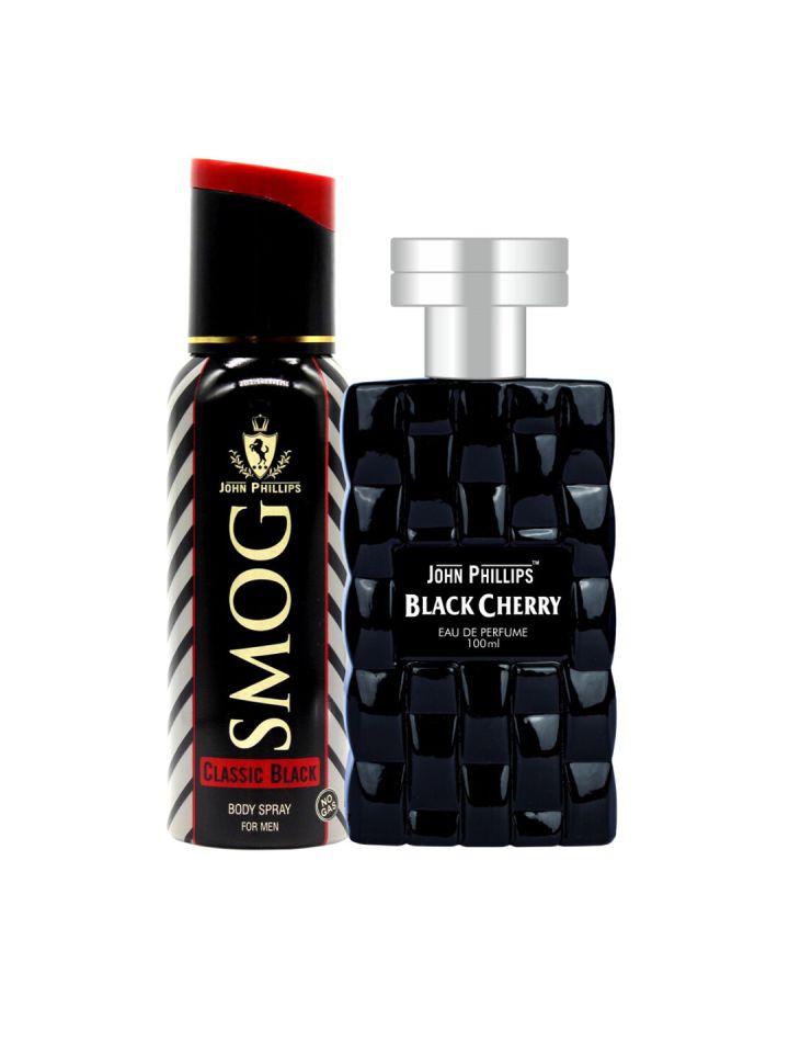 Buy JOHN PHILLIPS Black Cherry Perfume Smog Classic Black No Gas