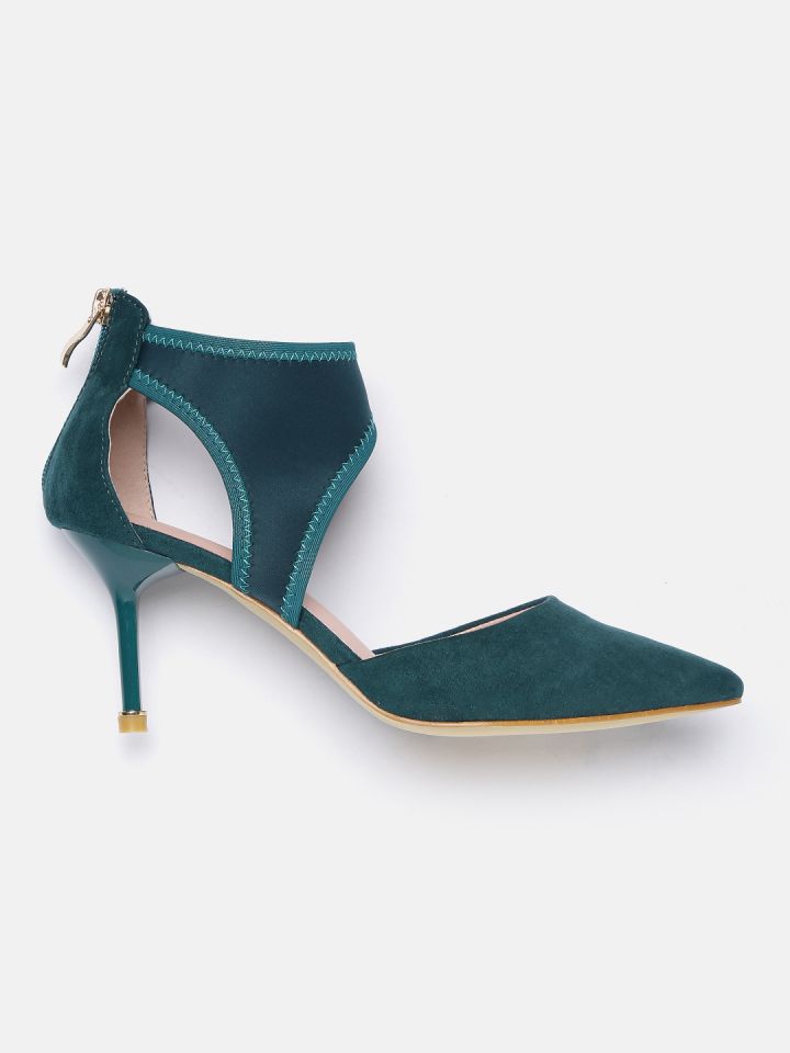 teal shoes womens heels