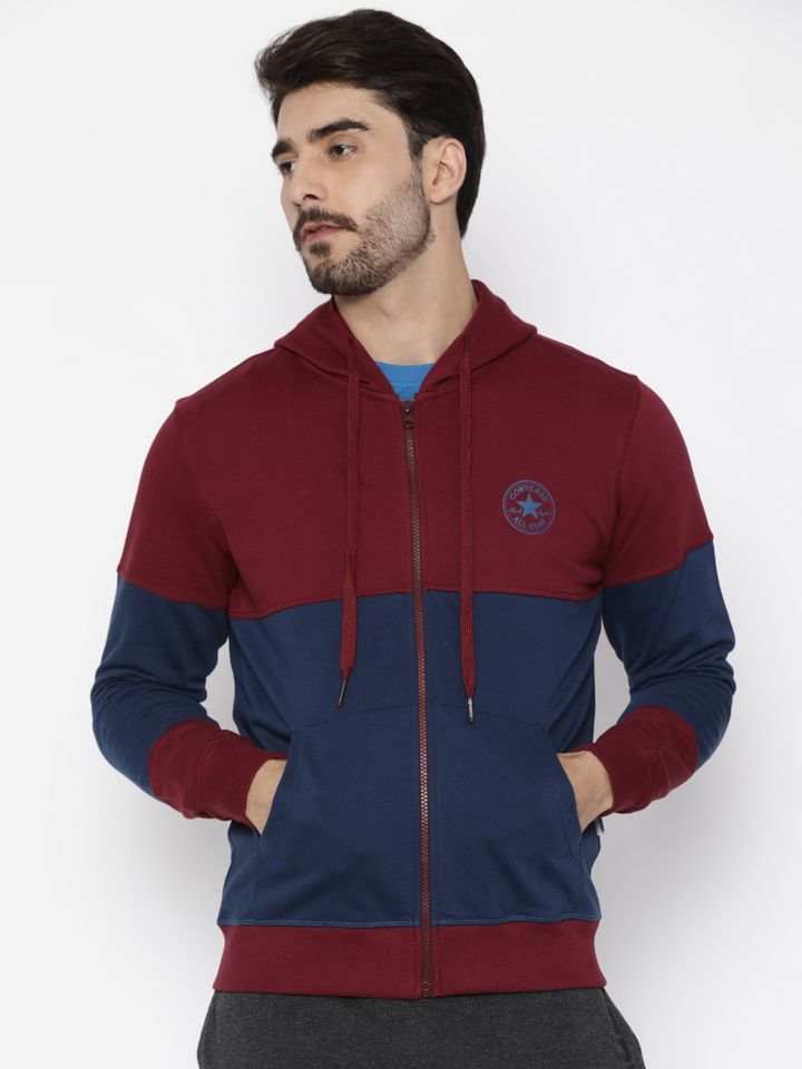 converse navy hoodie