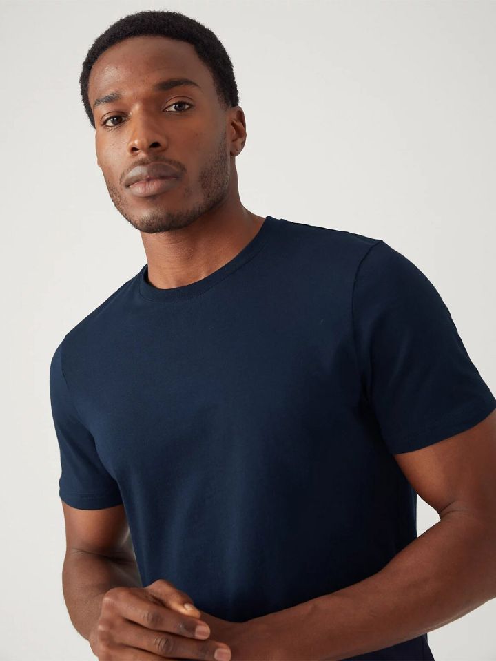 Buy Marks Spencer Round Neck Cotton T Shirt Tshirts for Men