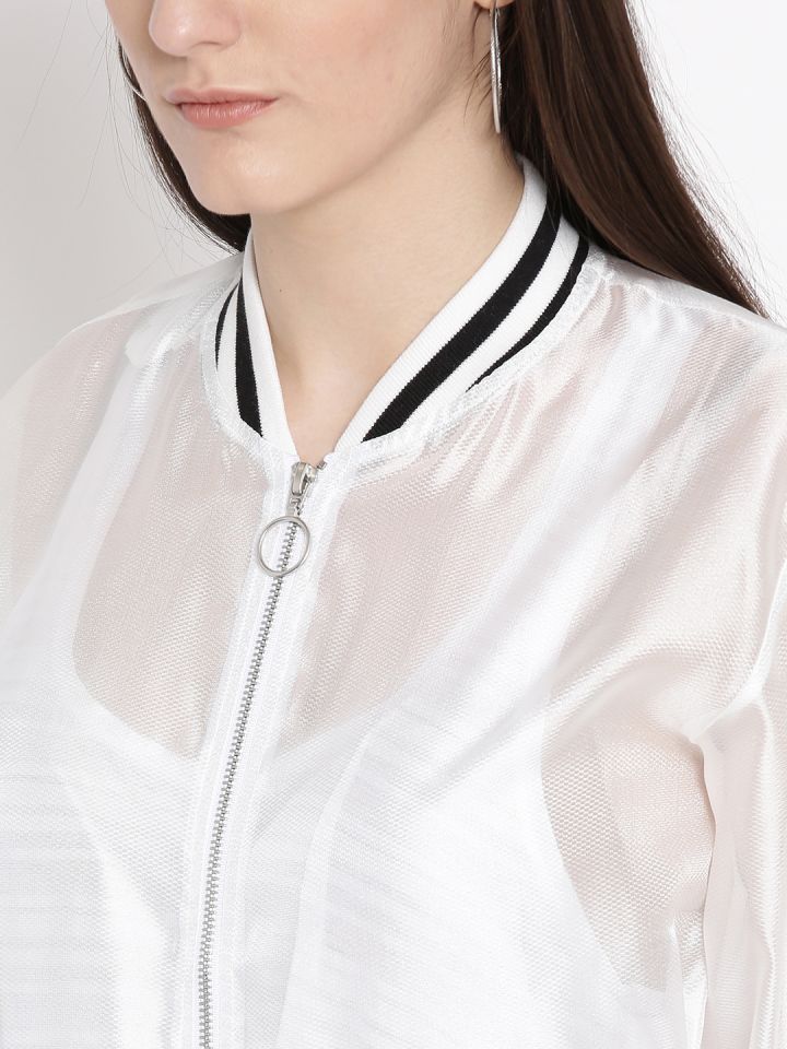 Transparent jacket forever 21 store