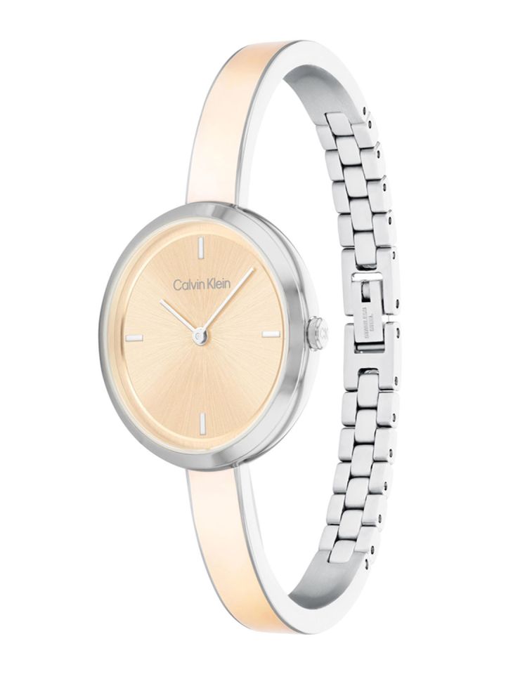 Calvin Klein Women Iconic Bracelet Style Analogue Watch 25200188 Gold