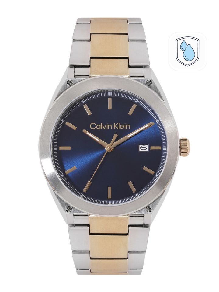 Calvin klein stainless steel analogue watch best sale