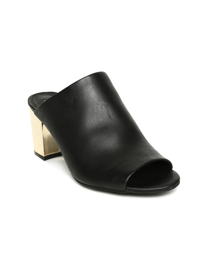 Steve madden block heel mules store