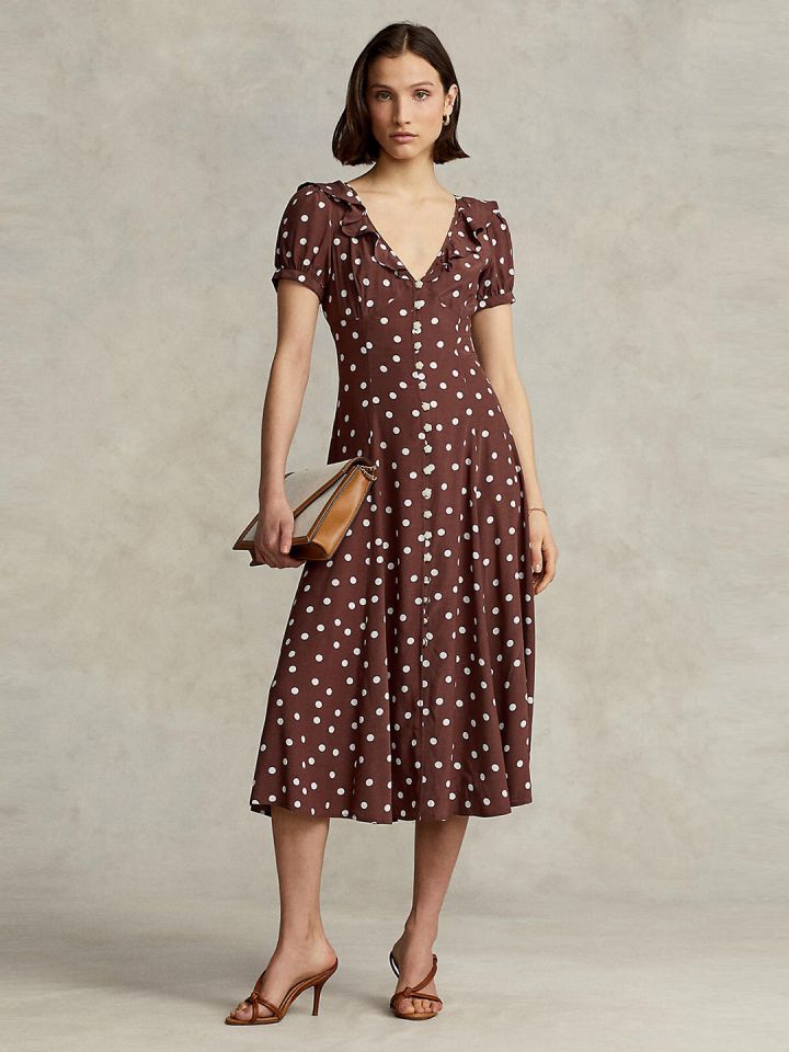Myntra polka dot dress cheap