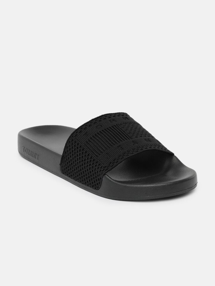 Tommy Hilfiger Women Self Design Sliders