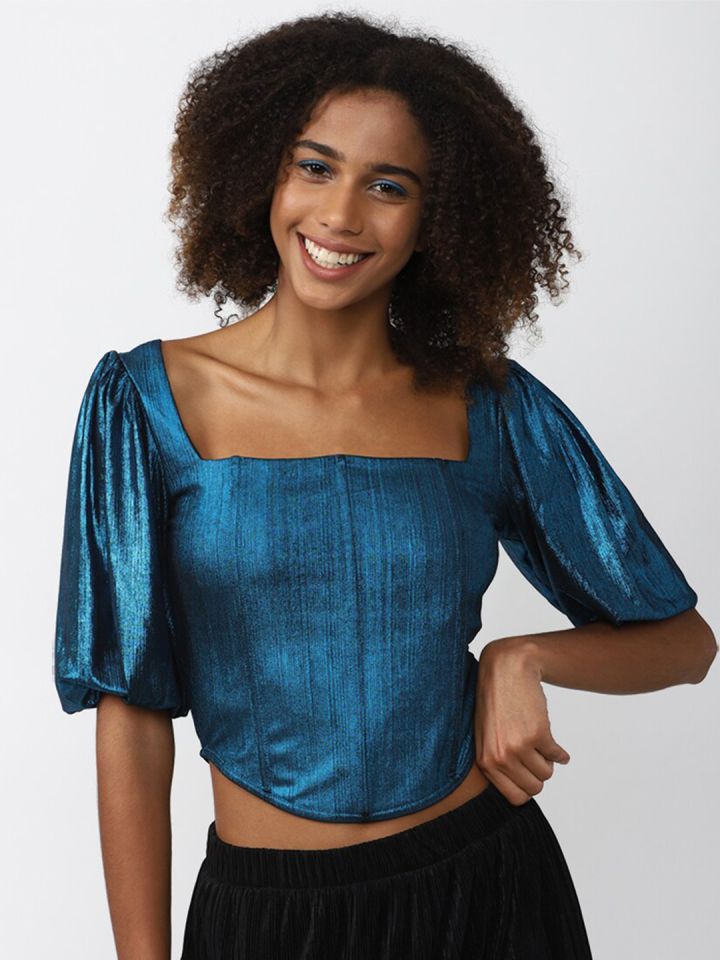 Forever 21 puff sleeve top store