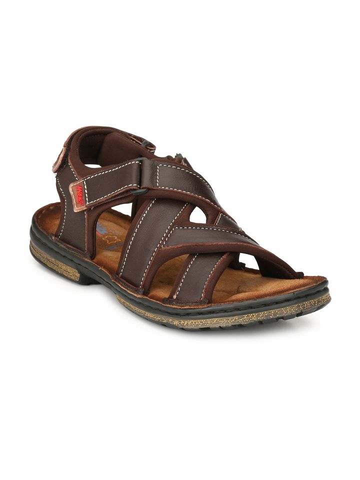 Buy Hitz Men Brown Leather Sandals Sandals for Men 2178636 Myntra