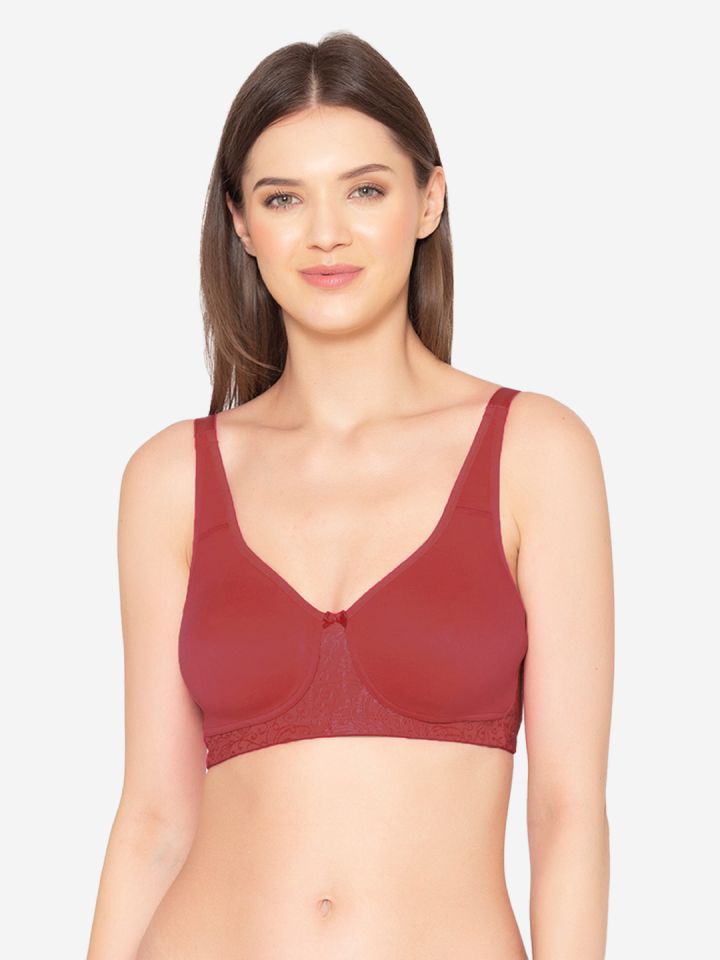 Buy Groversons Paris Beauty Women's Padded, Non-Wired, Seamless T