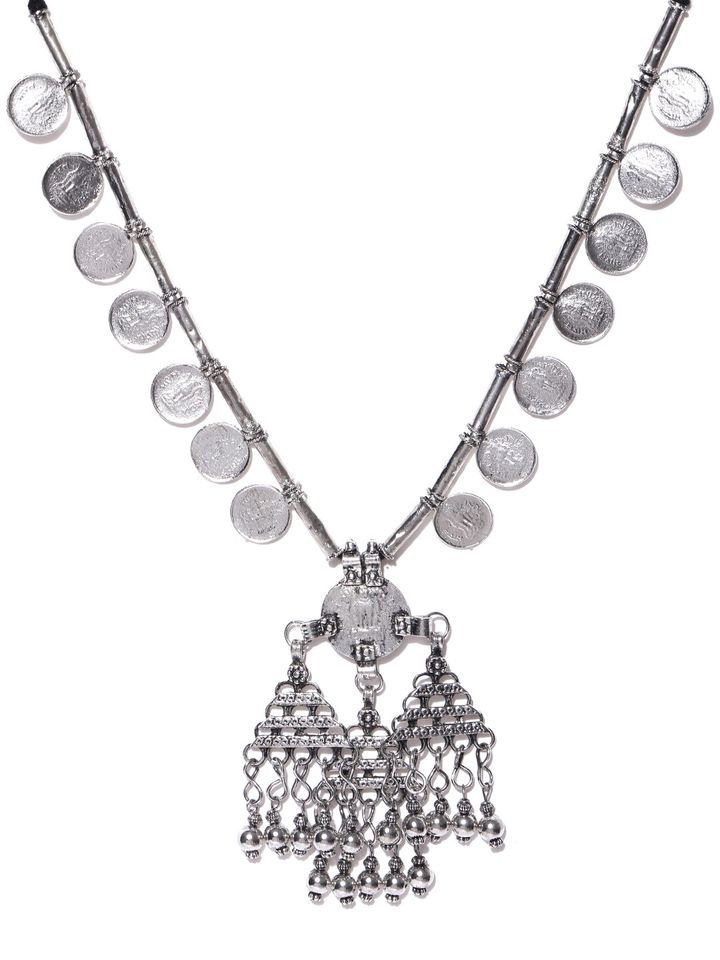 Buy Infuzze Oxidised Silver Toned 